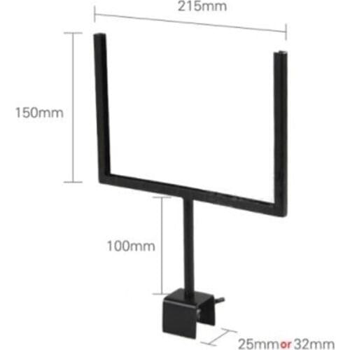 Clothing Shop Shelf Talker Tube Square Tube Clamp Poster Frame Billboard Rack Advertising A4/A5 Promotion Price Label Holder
