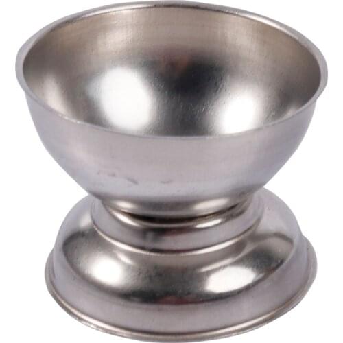 Stainless Steel Alum Cup Borate Bowl Dish Preservative Gold Silver Tool