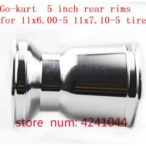 11x7.10-5 11x6.00-5 rear wheel hub 5 '' x 180 mm wide Aluminium alloy rims fit pendulum car 3wheel 4wheel drift car Go-kart