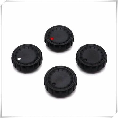 5 Pieces Plastic Flower Shaft Knob Diameter 31mm Height 11.5mm Potentiometer Encoder Knob Gear Shaped Inner Hole 6mm