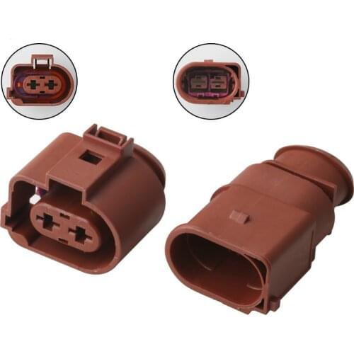 Automotive electronic fan large current plug Connector for Volkswagen 3B0973852A 3B0973752A