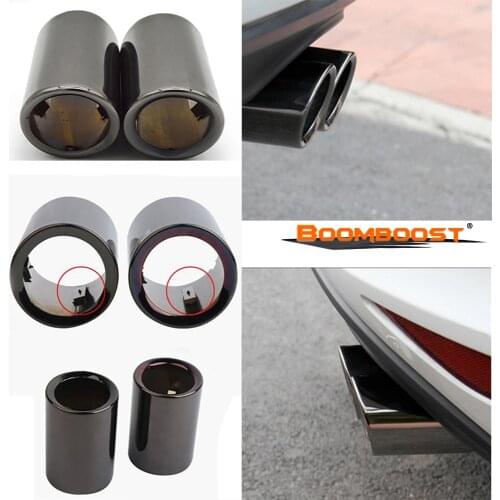 Car Exhaust Pipe Muffler Tip Turbo Sound Whistle Car Styling Auto for BMW 1980-2011 Boomboost