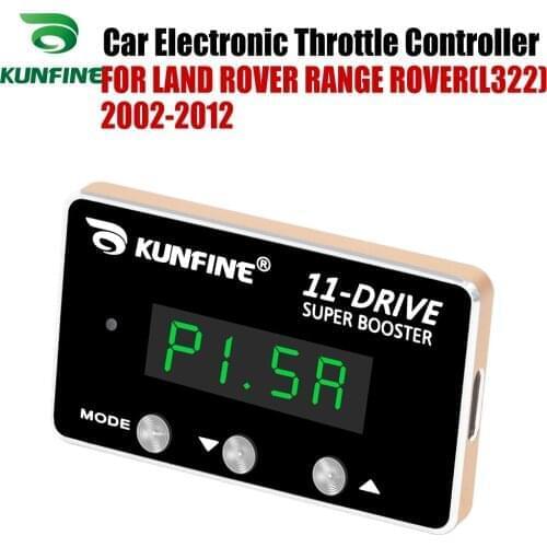 KUNFINE Car Electronic Throttle Controller Racing Accelerator Potent Booster For LAND ROVER RANGE ROVER(L322)02-12 Tuning Parts