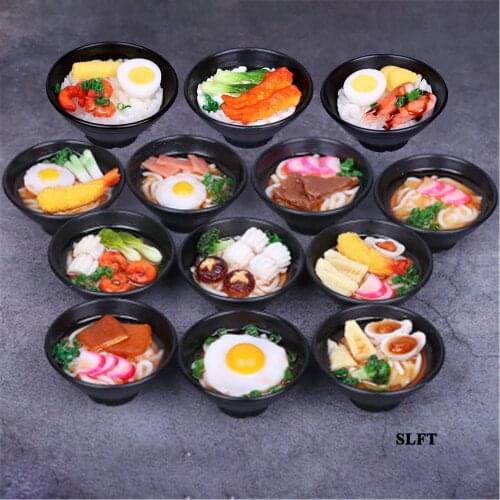 Noodles rice simulation fake bowl food model for dining room hotel restaurant store shop Kitchen decoration display props