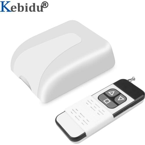 KEBIDU 315/433MHz AC/DC12-50V Wireless Remote Control Switch With Remote Control Receiver Module and RF Transmitter