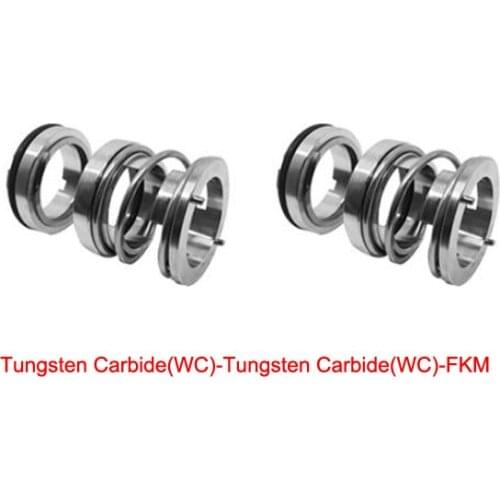KS 113-20 113-25 113-30 113-35 113-40 113-45 Tungsten Carbide FKM Chemical Pump Single Coil Spring Bellows Shaft Mechanical Seal