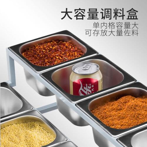 Square pots GN Pan Kitchen 304 stainless steel 1/9 1/6 1/4 1/3 Food pan Chafing Buffet Gastronorm Pan Containers Lid 0.6mm