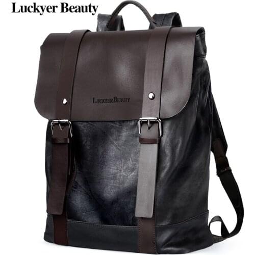 Мужские рюкзаки для ноутбука LUCKYER BEAUTY China At AliExpress