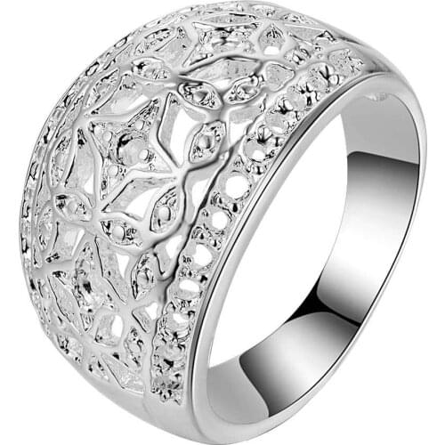 Arabesquitic fashion Silver plated Ring Fashion Jewerly Ring Women&Men , /TOAXPSEP PSMZPOMF
