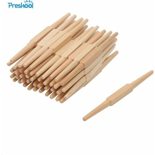 Montessori Kids Baby Toy Professional Version 45 Spindles Preschool Brinquedos Juguets
