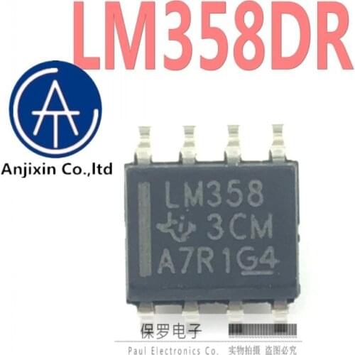 10pcs 100% orginal new operational amplifier LM358DR LM358 SOP-8 real stock