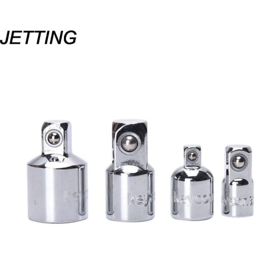 4pcs 1/4 3/8 1/2 Drive Socket Adapter Converter Reducer Air Impact Craftsman Socket Wrench Adapter Hand Tools Set
