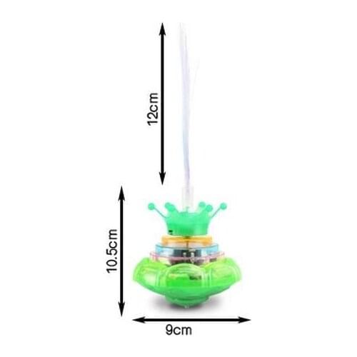 Operated plastic 2020 toy Colorful Electric Music Gyro Laser Line Lights Toy For Children Unisex Finished Goods Battery