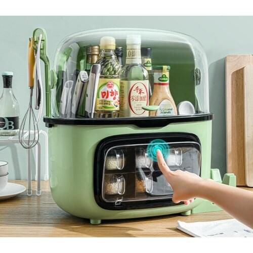 Push-pull Storage Organizer Shelf Condiment Bottle Rack Storage Holders Rack Rangement Cuisine Home Kitchen Storage