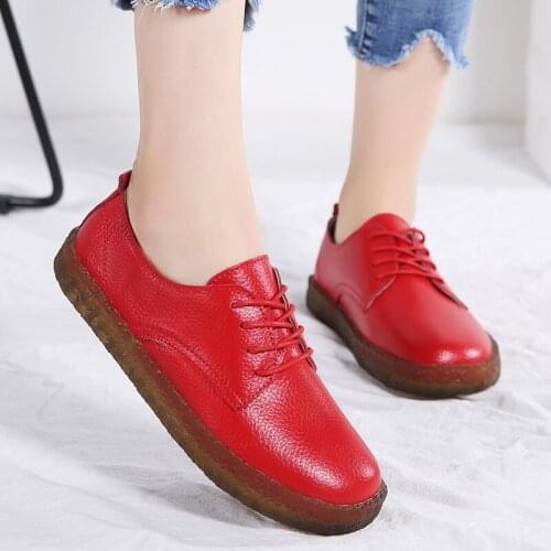 Tilocow New Oxfords Flat with Round Shoes Woman Casual Lace Up Solid Tenis Feminino Spring Designer Oxforded Women Luxury 2020