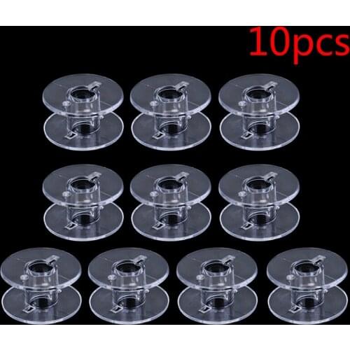 10/50Pcs Sewing Machine Bobbins Plastic Case Storage Box Sewing Hot Selling