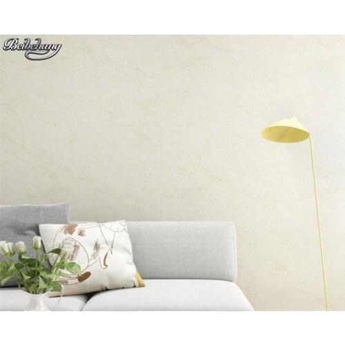 Beibehang modern home decoration wallpaper living room background wallpaper Meter yellow Beige 3D wallpaper roll papel de parede