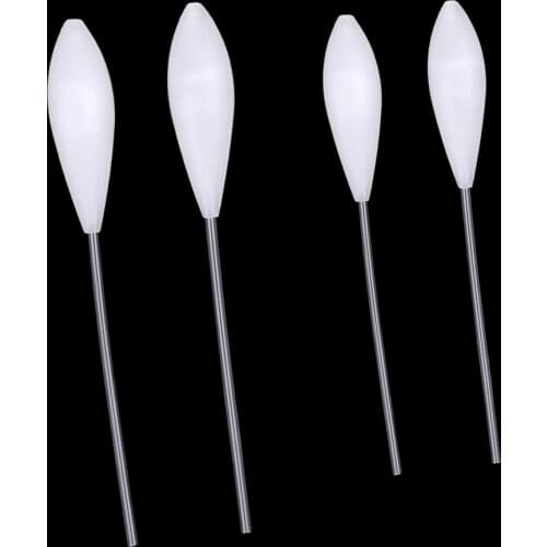 4pcs Acrylic Floating Spirolino Bombarda Fishing Float for Casting Lures or Flies to a Long Distance