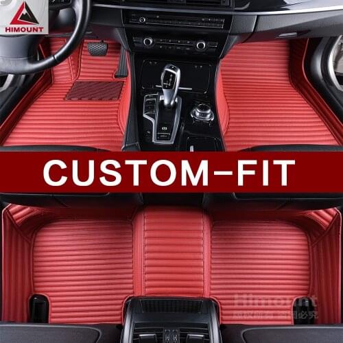 Custom fit car floor mats for Toyota Prius V/ Prius Alpha/ Prius+ Prius C Aqua full cover car-styling carpet rugs luxury liners