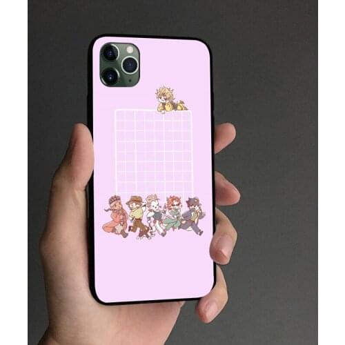 Stardust Crusaders JoJos Bizarre part3 anime Phone case cover shell For iPhone SE 6s 7 8 Plus X XR XS 11 Pro Max