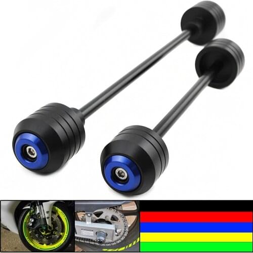 For SUZUKI GSX-R GSXR 1000 1300 Hayabusa 1999-2020 Front Rear Wheel Crash Protector Fork Axle Slider Swing Arm Pad Guard