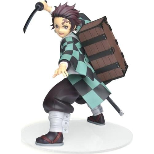 Demon Slayer GK Kamado Tanjirou Anime Action Figure Model 20CM PVC Statue Collection Toys For Children Desktop Gift Figma
