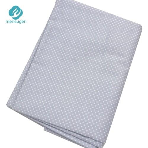 160cm*50cm Grey with White Dots Cotton Fabric for Home Textile Cushions Sewing Baby Quilts Fabric Home Decoration Material