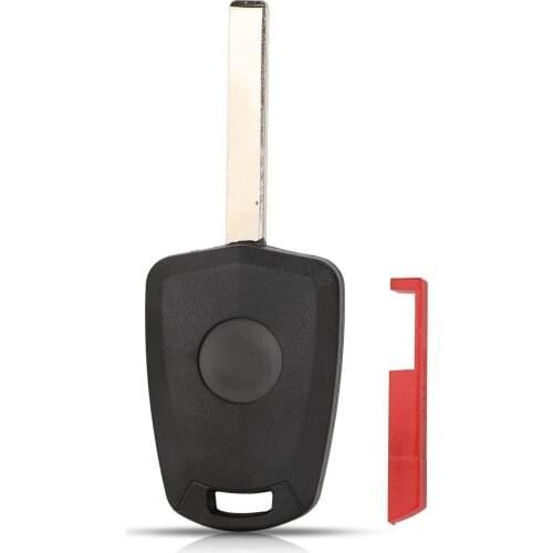 Jingyuqin Transponder Remote Car Key Shell Cover Case For Opel Uncut Blade Blank Key Replacement