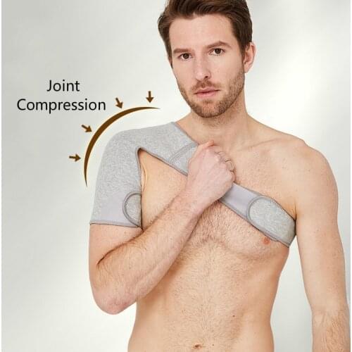 Men Women Shoulder Support Strap Adjustable Protector Brace Left/Right Shoulder Bandage Back Belt Compression Dislocated Pain