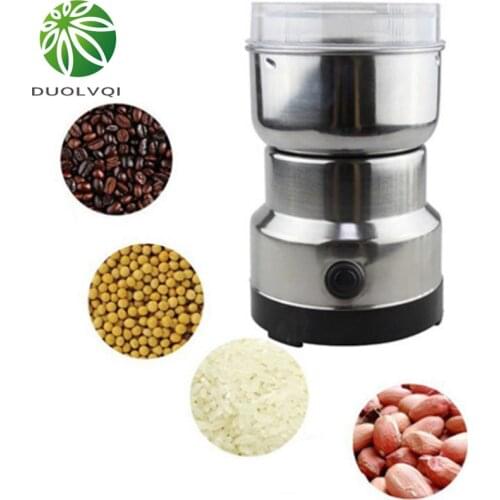 Practical Electric Grinder Multi-functional Grains/Nuts/Spices/Herbs/Coffee Bean Grinding Machine Kitchen Accessory With EU Plug