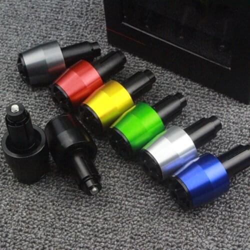 Free shipping Aluminum adjustable Motorcycle Handle Hand Bar Ends Motorbike Handlebar Grips Ends
