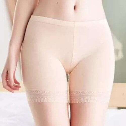 Sexy Lace Safety Shorts For Women Comfortable Safety Short Pants Summer Lace Underwears Modal Boxers Seamless Under Shorts New