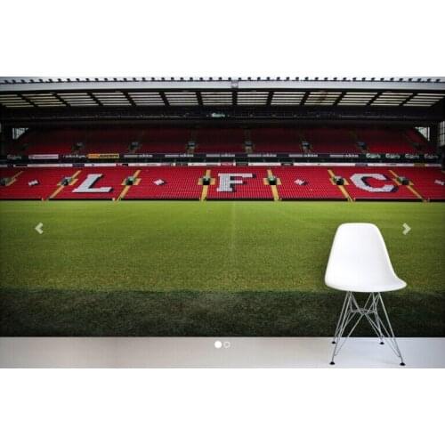 Custom 3 d stereoscopic wallpaper Anfield, Liverpool Wall Mural for children room living room TV Wall vinyl papel DE parede