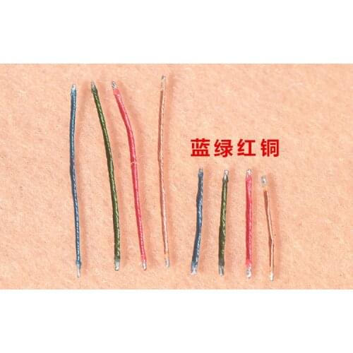 Diy headphone unit welding line, soldering wire.connecting line, oxygen-free copper enameled wire 100pcs