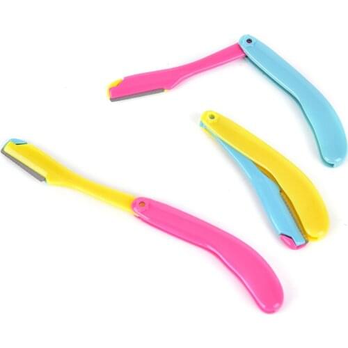 3pcs/lot Eyebrow Trimmer Eye Brow Shaping Facial Hair Remover Sharp Knife Blade For Women