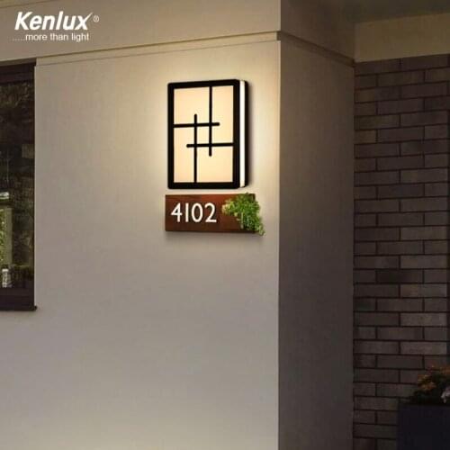 Indoor Led Wall Light 20W Plastic Outdoor Waterproof Porch LED Wall Lamp Garden Light Bedside Bathroom Stair celling lighting