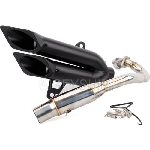 300 Motorcycle Exhaust Muffler With Link Pipe For Honda FORZA 250 300 FORZA 250 FORZA 300 FORZA300 NSS300 Escape Slip-on