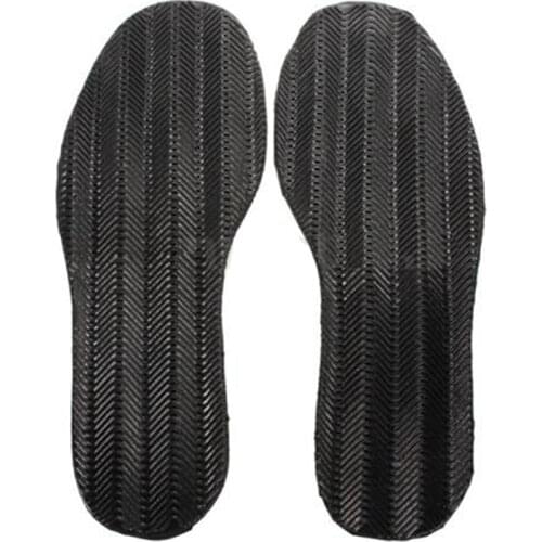 ABDB 1 Pair DIY Stick On Full Soles Heel Palm Shoe Repair Anti-Slip Grip-rubber Pads - 29X11.5X0.2Cm
