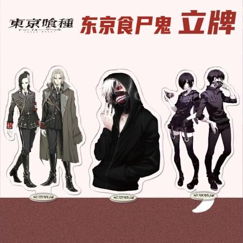 Anime Tokyo Ghoul Acrylic Stand Figure Kaneki Ken Suzuya Creativity Desktop Standing Plate Decoration Model Toy Gifts