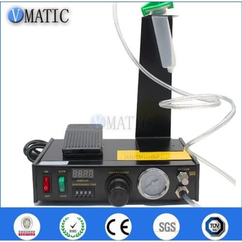 Free Shipping Quality 220V Auto Glue Dispenser Solder Paste Liquid Controller Dropper SP983 Dispensing System