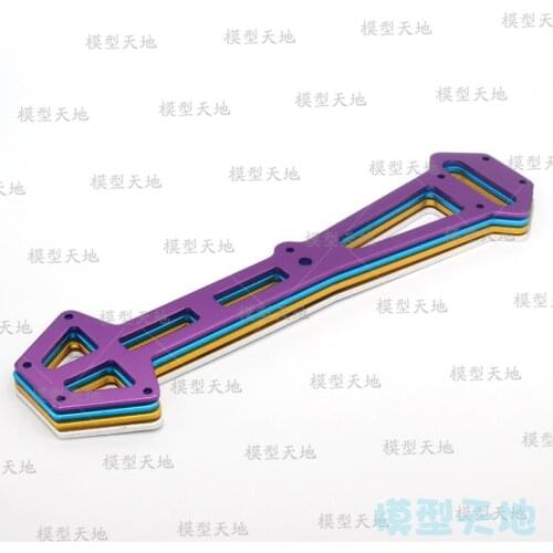HSP 03002 Aluminum Alloy Metal Radio Tray Blue and Purple For 1/10 4WD RC Model Car Flying Fish 94103 94123