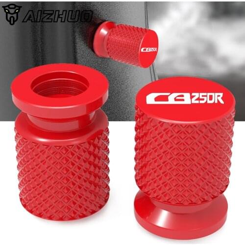 Motorcycle CB250R Tire Valve Wheel Tyre Air Port Cover Cap Accessories FOR HONDA CB250R CB 250 R 2017 2018 2019 2PC CNC Aluminum