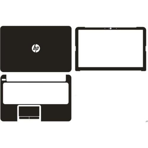 Leather Carbon fiber Vinyl Skin Stickers Cover guard For HP 15 n030us n002la N000 n001la n017eo n026eo n032so n034so 15.6"