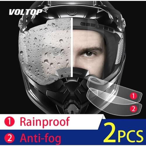 Anti-fog Rainproof Film Motorcyle Helmet Cafe Racer Accessories Full Face Helmets Motorbike Casco De Moto Cascos Para Moto