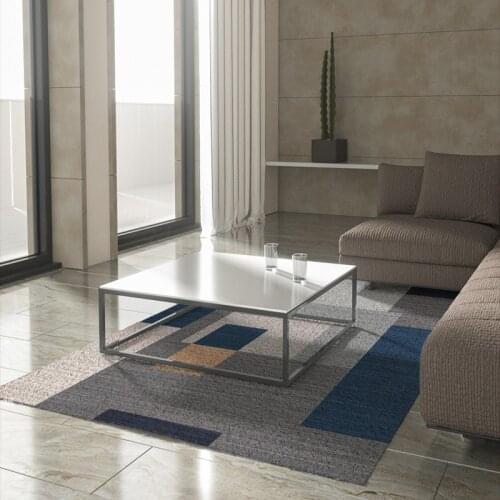 Soft Dense Fluff In Autumn And Winter Area Rug Light Geometric Stripes For Living Room Anti Slip Washable Carpet Home Decoration
