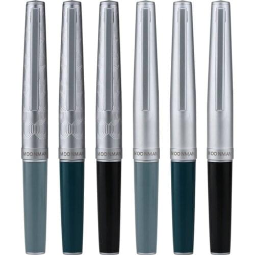 Moonman 80 Mini-E Pocket Size Fountain Pen Iridium Fine Nib 0.5mm Ink Pen Portable Writing Gift Pen Office Supplies