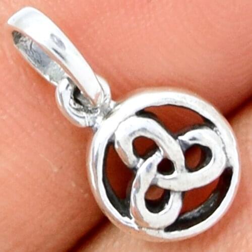 Guarantee Plain 925 Sterling Silver Celtik Earrings , 4.8 g, SPJ2068