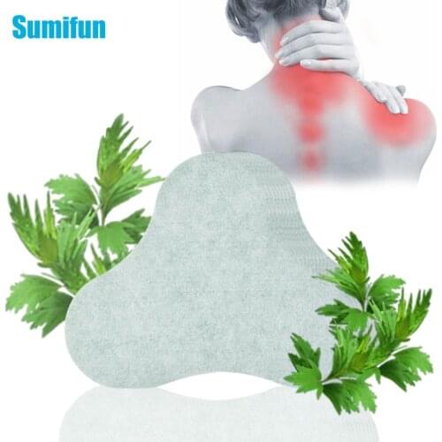12pcs Sumifun Wormwood Herbal Neck Patch Joint Cervical Spondylosis Pain Relief Sticker Rheumatoid Arthritis Plaster D3272