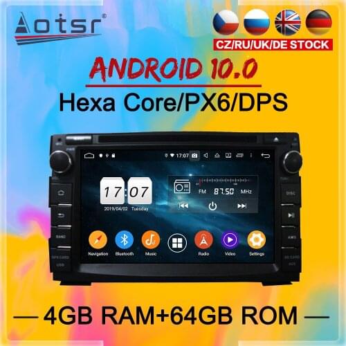 2 Din IPS Screen Android 10 DSP Car Multimedia Player For KIA Ceed 2009 2010 2011 2012 GPS Navi Audio Radio BT Stereo head unit