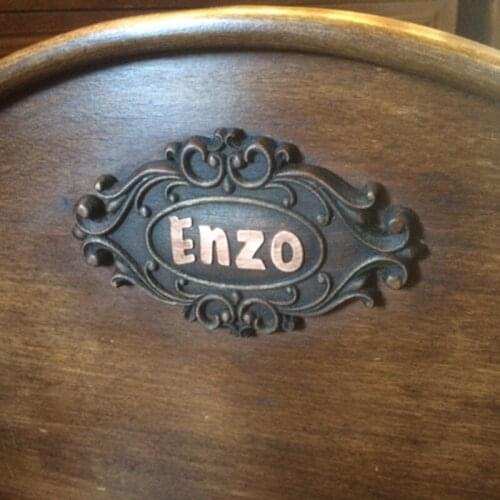 2Pcs Wood Carved Corner Onlay Applique Oval Unpainted Furniture Frame Decorative 20X12cm